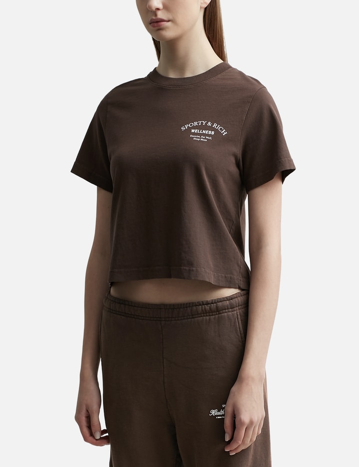 WELLNESS STUDIO CROPPED T SHIRT Placeholder Image