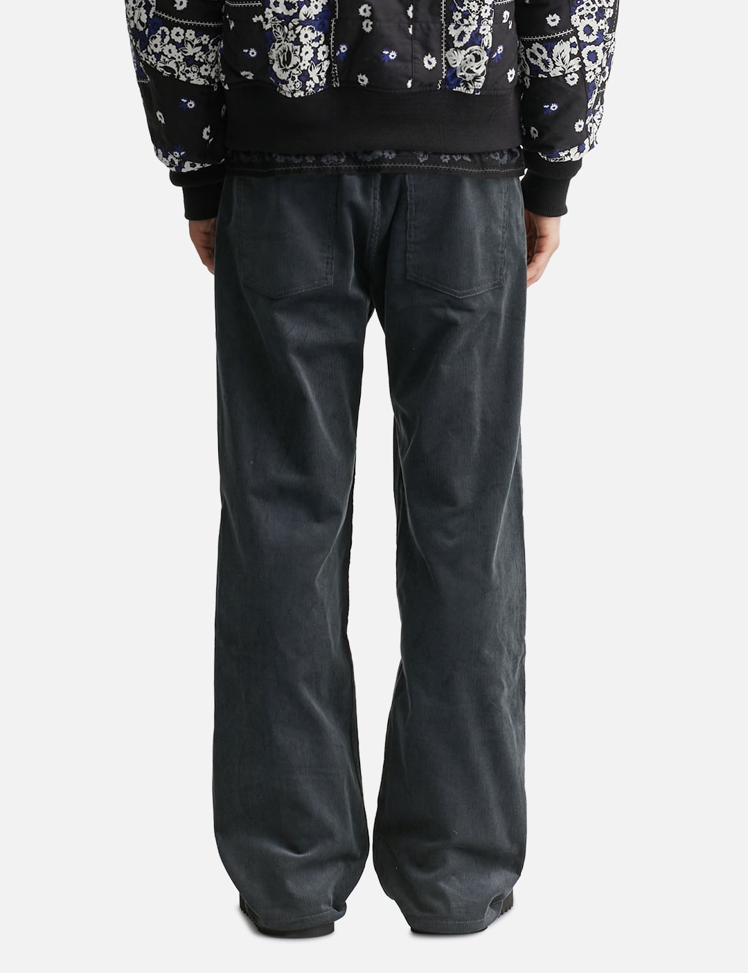 Bandana Embroidery Corduroy Pants view 19