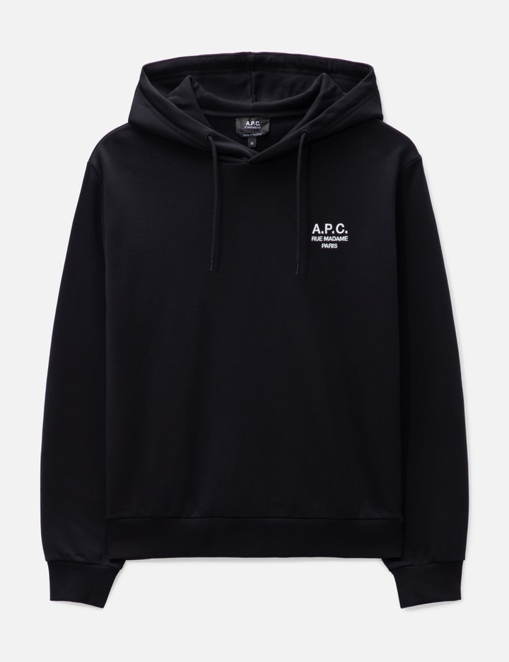 Shop Apc Standard Rue Madame Hoodie In Black