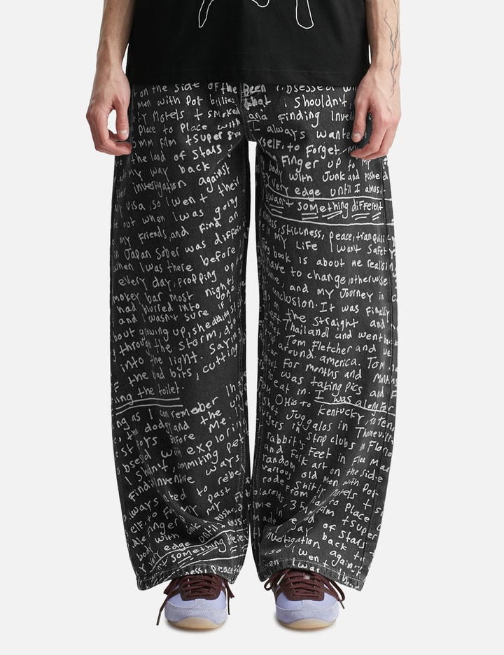 Perks and Mini Alto Over Print Jeans - Joshua Gordon