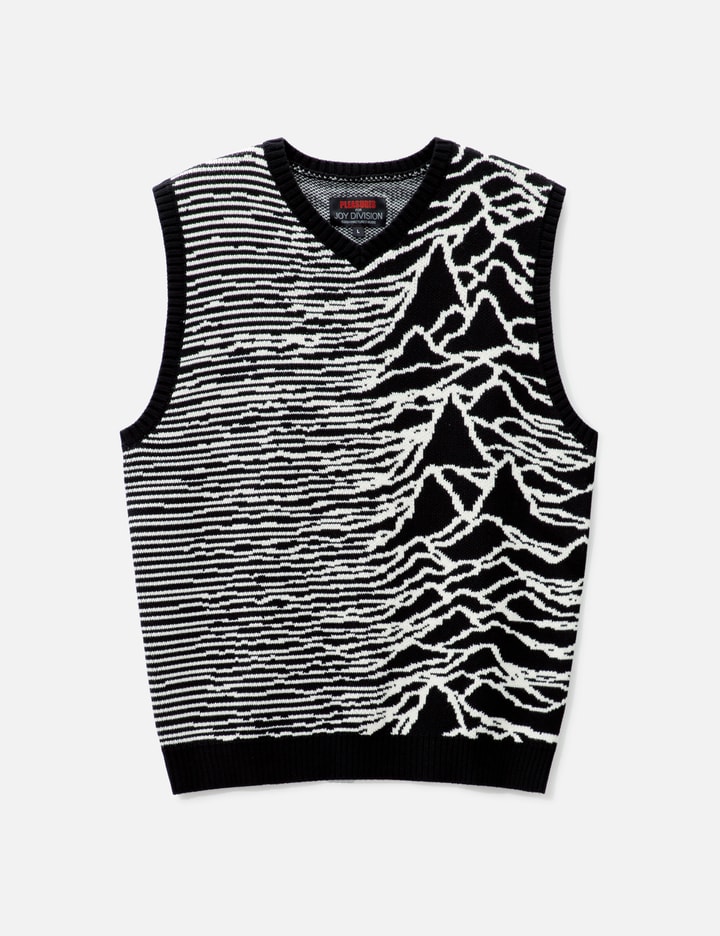 Shop Pleasures X Joy Interzone Sweater Vest In Black