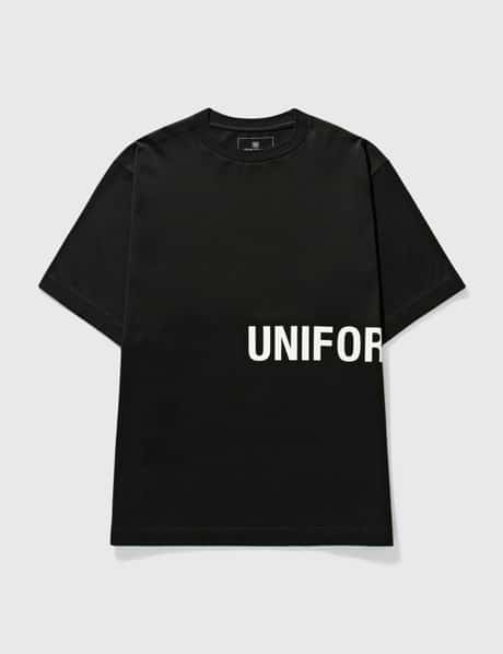 uniform experiment 어센틱 와이드 티셔츠