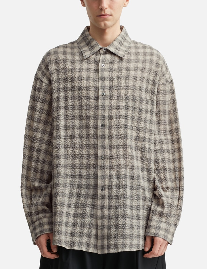 Plaid Ripple Classic City Long Sleeve Shirt Placeholder Image