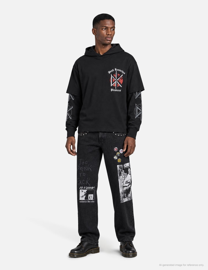 Pleasures Kennedys Layered Hoodie