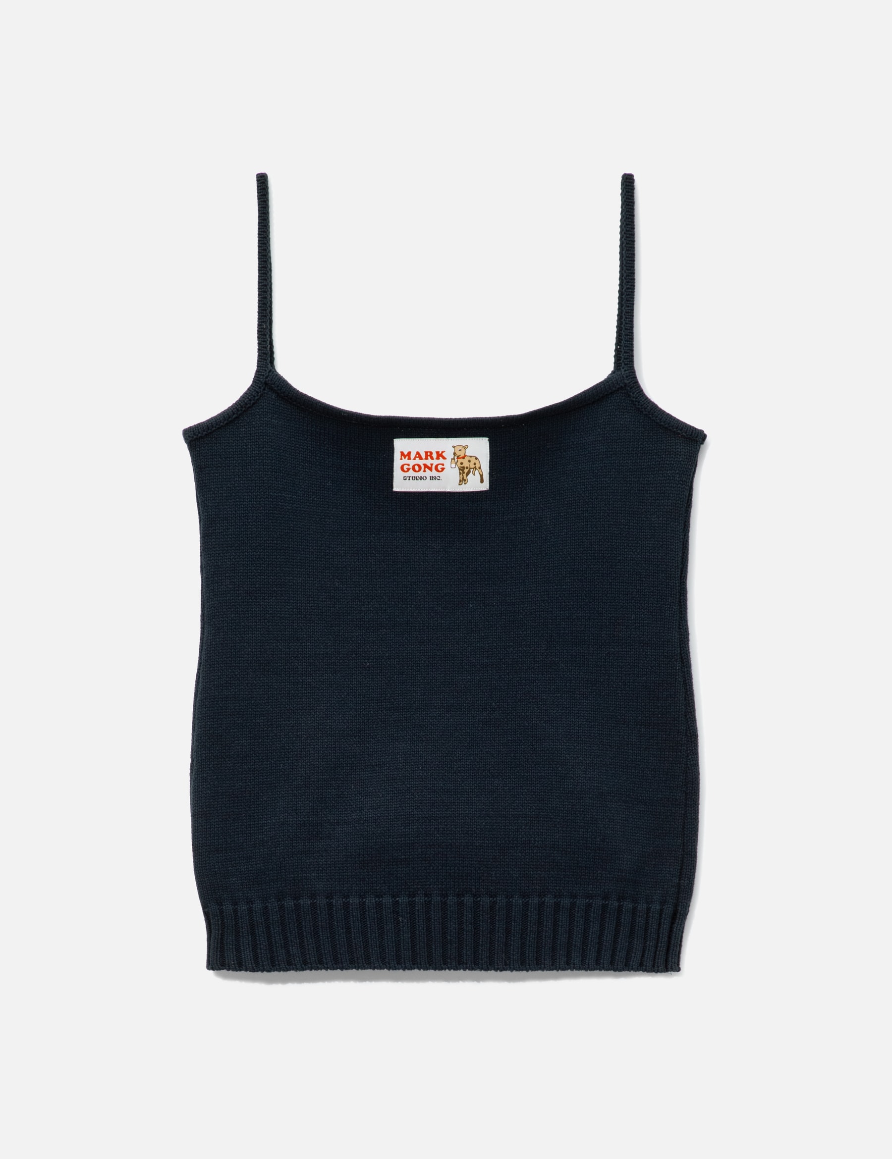 Navy Blue Knit Cami Top view 17