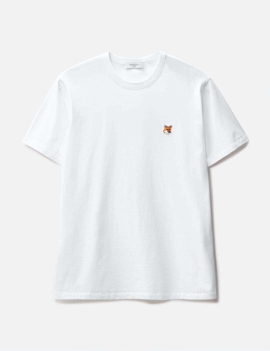 메종 키츠네 Maison Kitsune Fox Head Patch Classic T-shirt