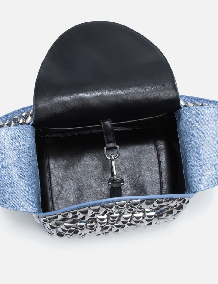 Spike Small Hobo Bag In Studded Leather Placeholder Image