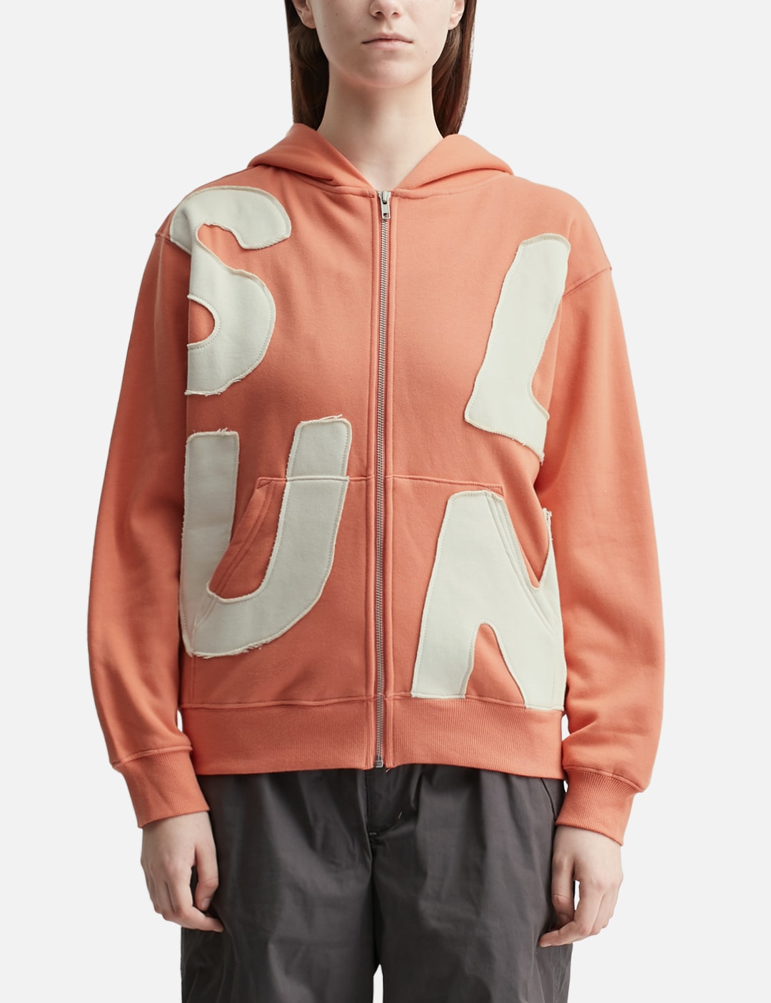 Capital Brushed Zip Up Hoodie view 13