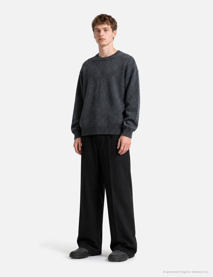 Moondal 24 Classic Round Knit In Charcoal