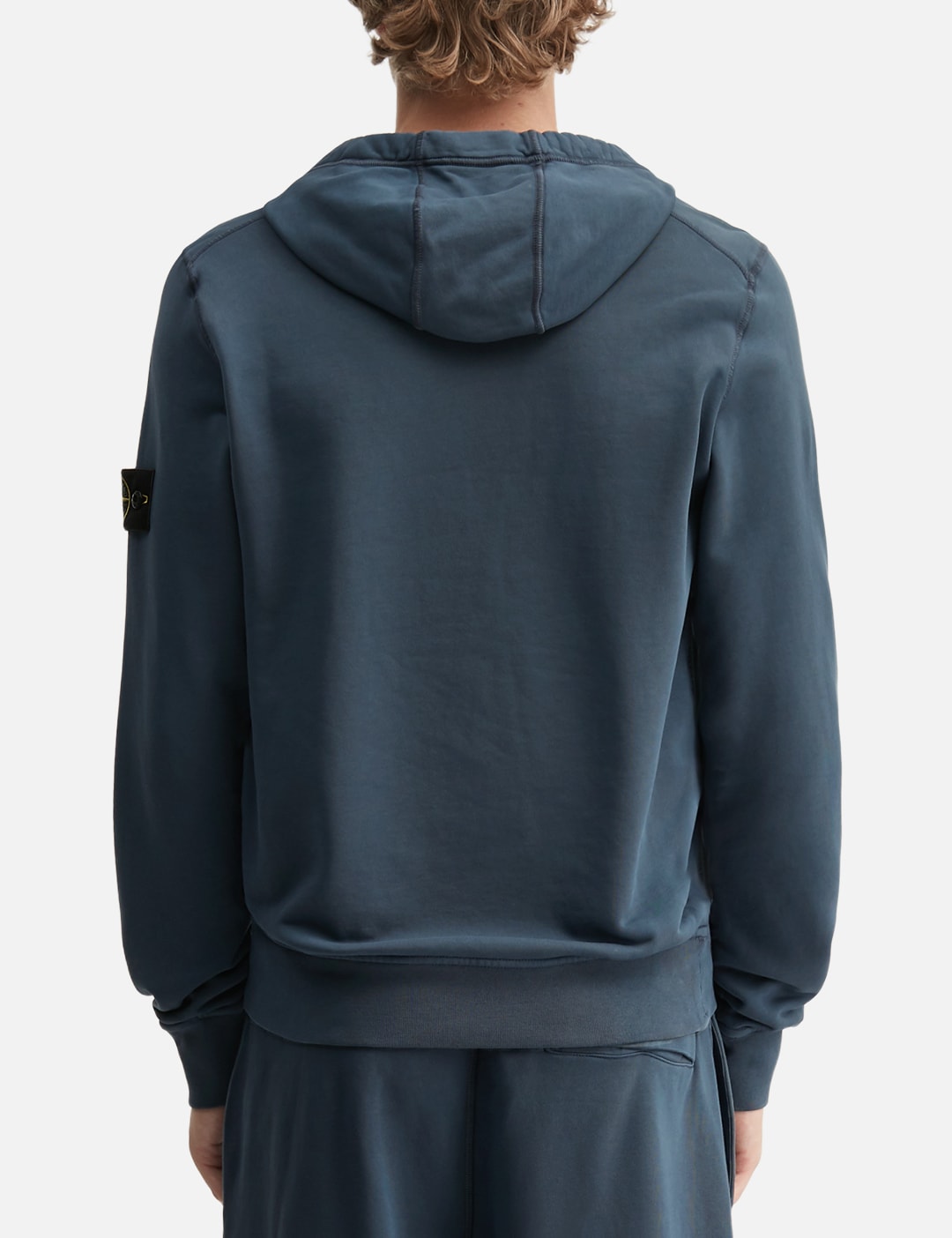 Garment Dyed Cotton Fleece Hoodie view 19