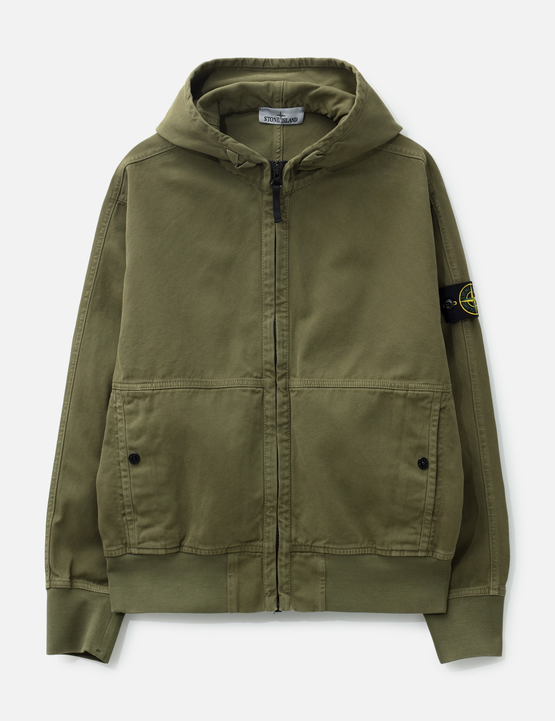 Garment Dyed Panama Zip-Up Hoodie view 16