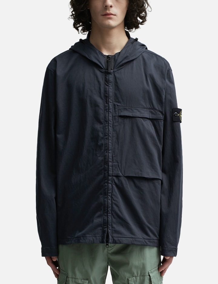 Stone island hooded over shirt Clearance
