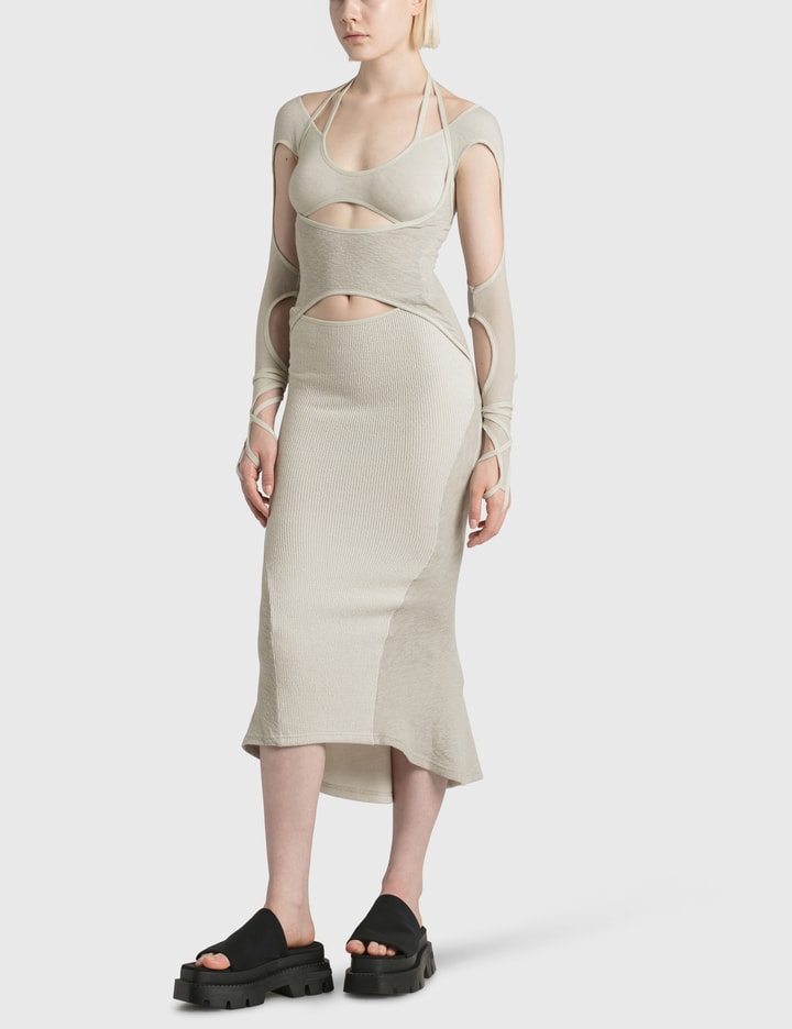 Halter Dress With Sleeve Placeholder Image