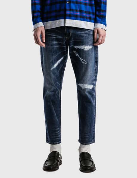 uniform experiment - Damaged Denim Jeans | HBX