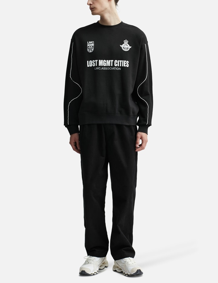 Shop Lmc Racing Sweatshirt In Black