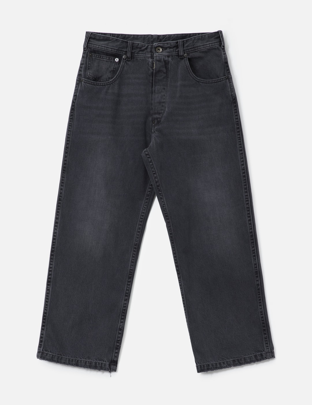 Straight-Leg Cropped Jeans