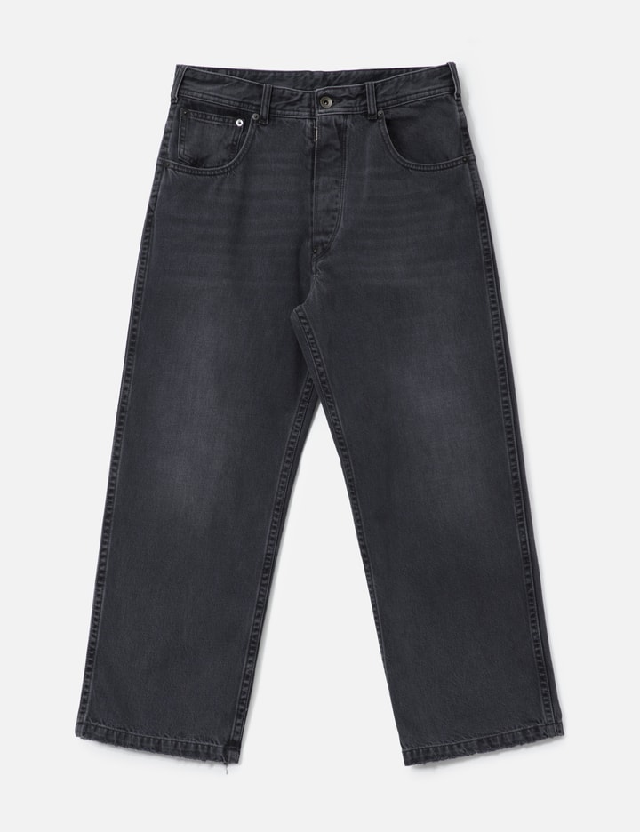 Straight-Leg Cropped Jeans Placeholder Image