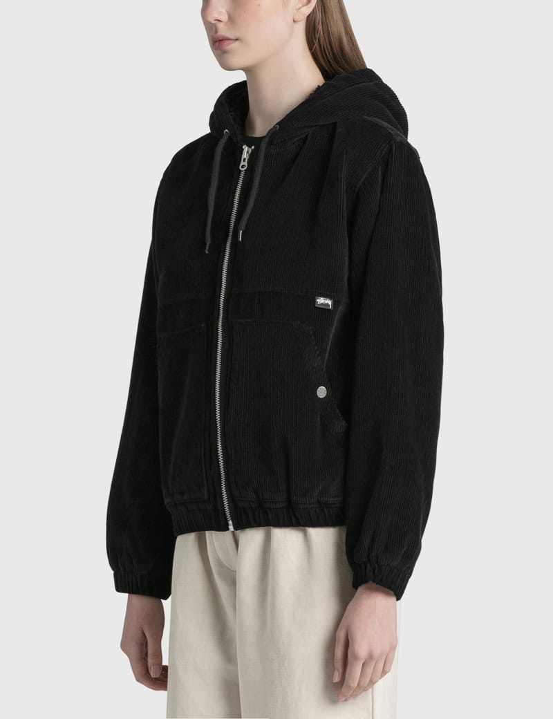 stussy black jacket