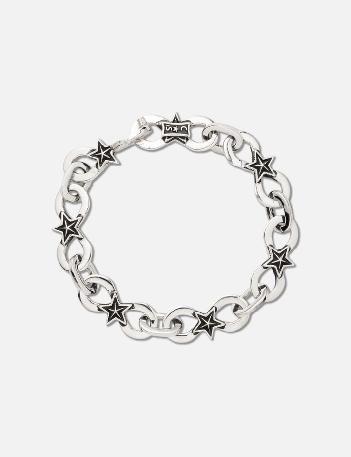Infinity Link W / Small Star Bracelet