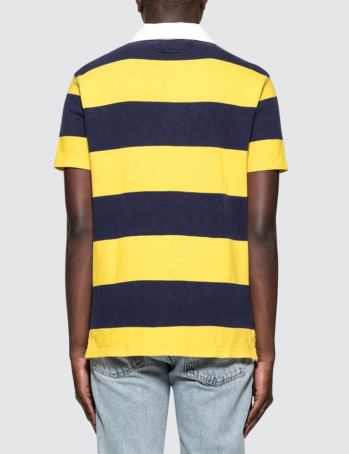 S/S Polo With Gold Stripe Placeholder Image