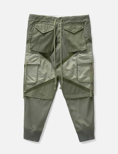 GREG LAUREN Army Jacket/ Army GL Cargo Pants