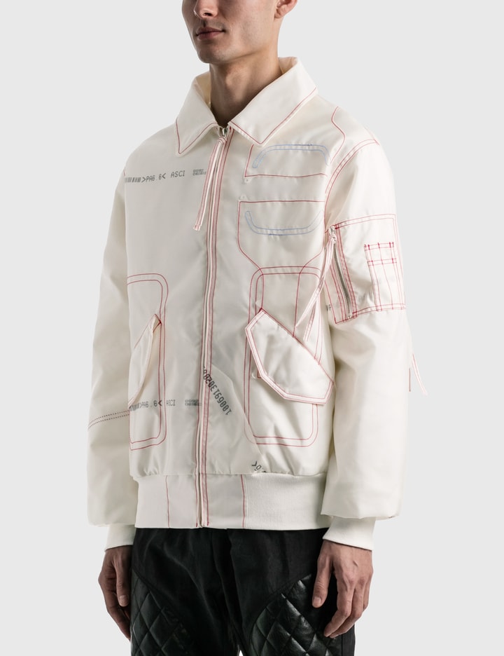 Airbag Elbow-guarded Bomber Jacket Placeholder Image