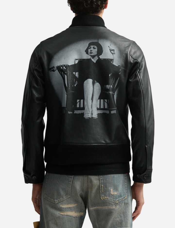 Undercover UC2F4201- Cindy Sherman "Untitled 16" Leather Jacket
