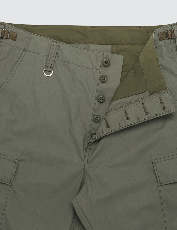 Hem Cut-off Cropped Cargo Pants Placeholder Image