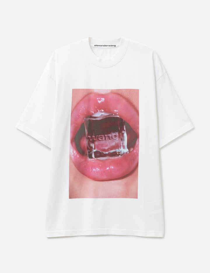 알렉산더왕 Ice Cube Graphic Short Sleeves T-Shirt