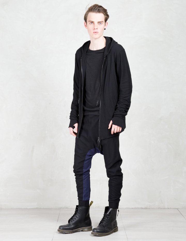 11 By Boris Bidjan Saberi Soft Cotton Zip Front Hoodie
