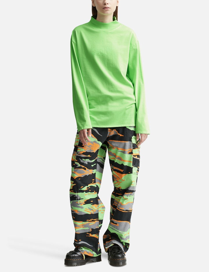 Unisex Mock Neck T-shirt Placeholder Image