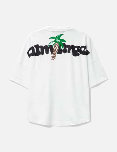 Buy Palm Angels Logo Over T-Shirt for Mens