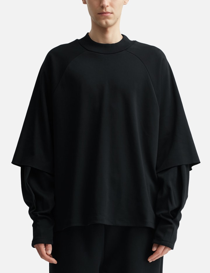 Raglan Layered Long Sleeve T-Shirt Placeholder Image