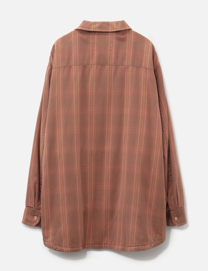 Maison Margiela Check Cotton Oversized Shirt