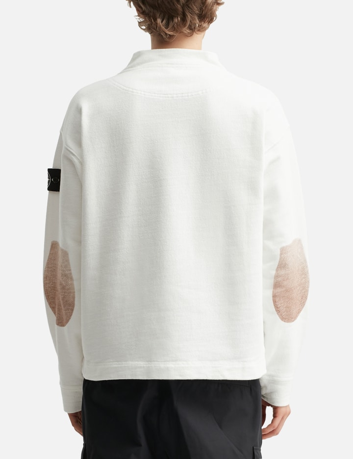 Knit-look Cotton Raw Beauty Sweatshirt Placeholder Image