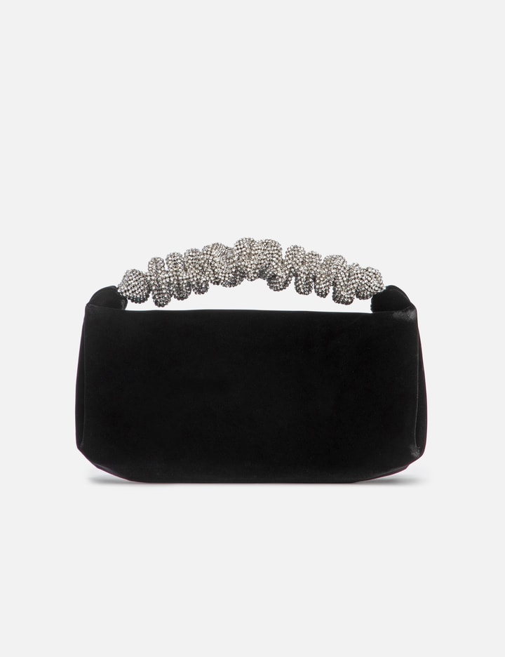 Scrunchie Mini Bag In Velvet Crystal Placeholder Image