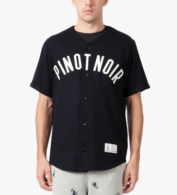 Navy Pinot Noir Baseball Jersey Placeholder Image