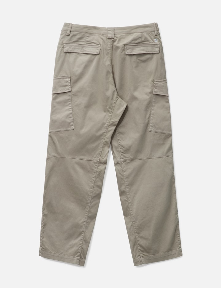 Stretch Sateen Loose Cargo Pants Placeholder Image