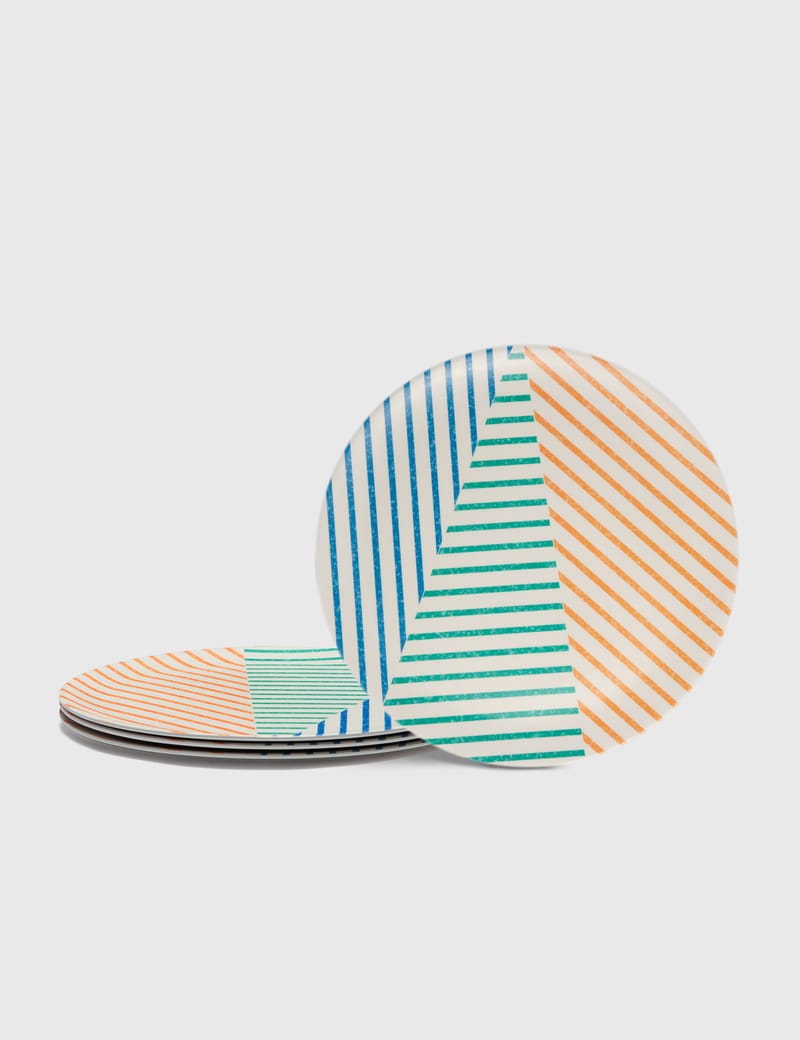 Set of 4 Dinner Plates in Marseille - Thumbnail 2