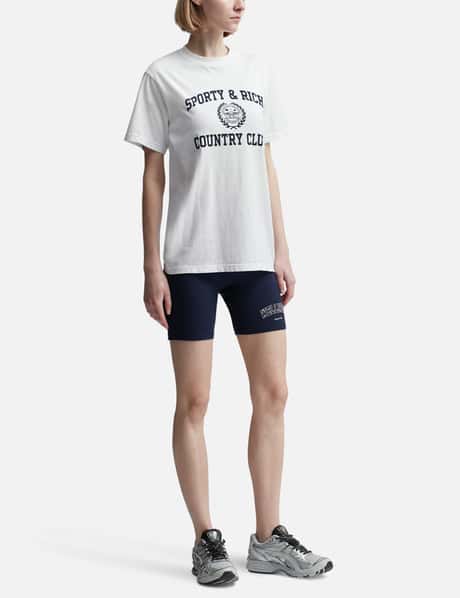 Sporty & Rich - Varsity Crest T Shirt | HBX - Globally Curated  
