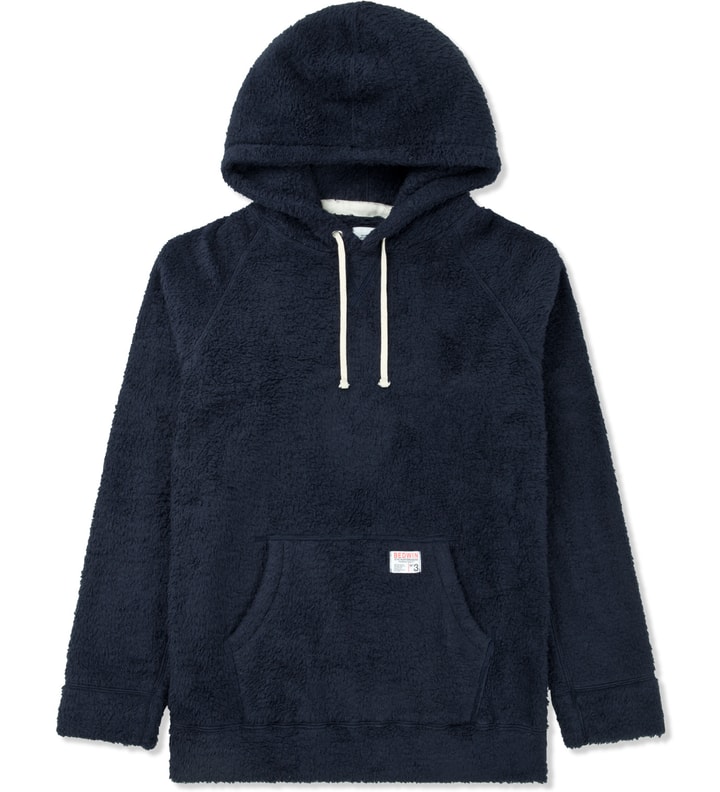 Navy UB L/S Fleece Pullover Hoodie Placeholder Image