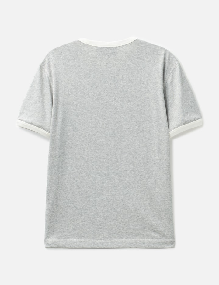 Cotton Ami Paris Knitted Patch T-Shirt