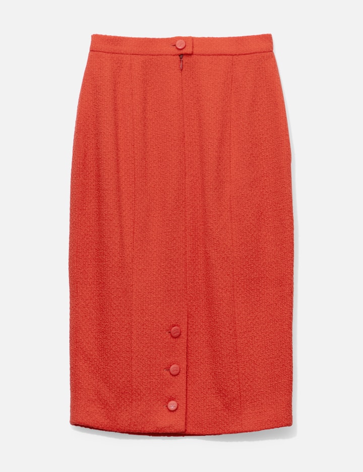 Pre-owned Chanel Skirt In Red