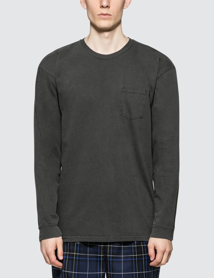 Camo Stock Pig Dyed Pocket L/S T-Shirt Placeholder Image