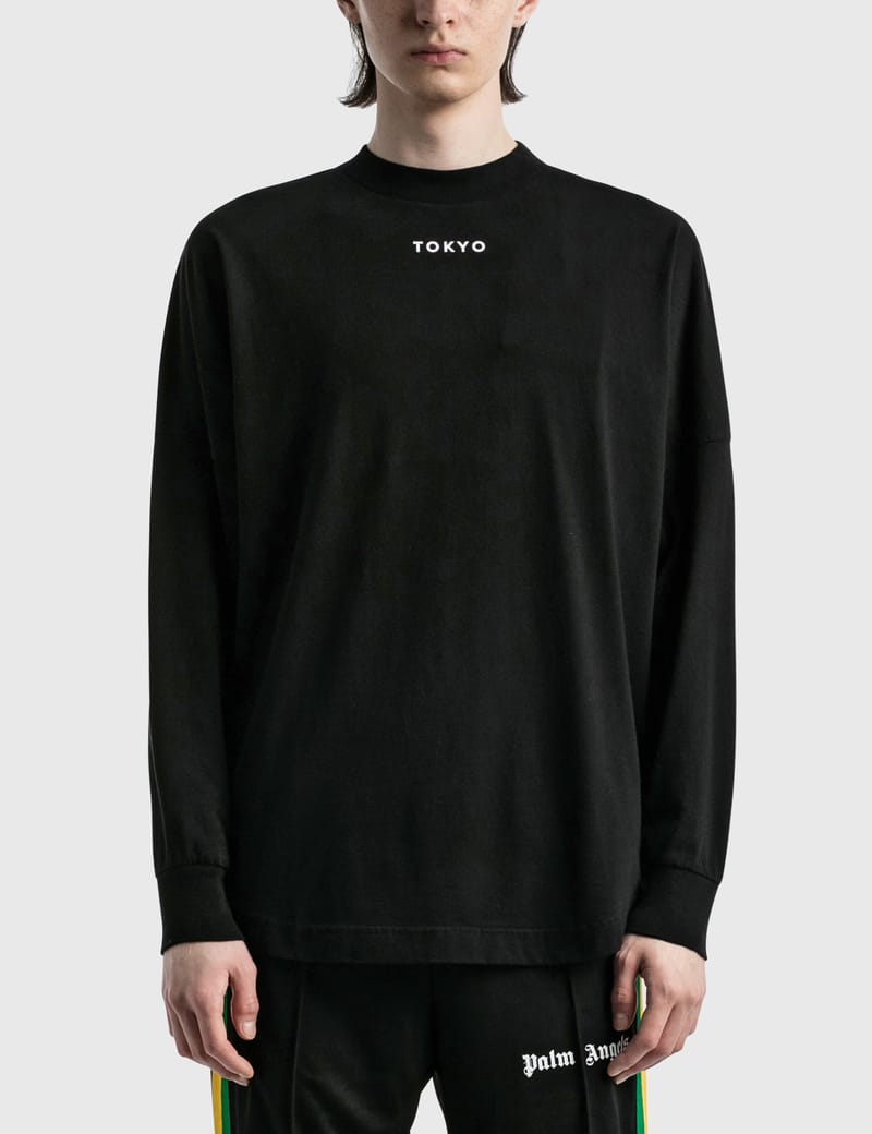 Palm Angels - Tokyo Sprayed Long Sleeve 