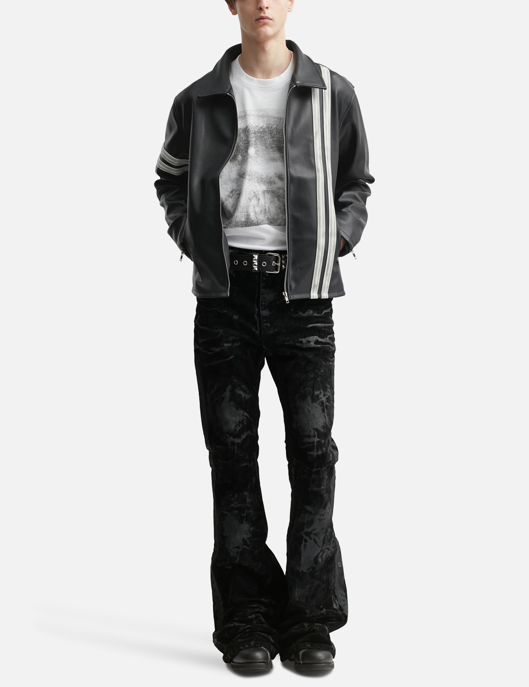 Customs Leather Jacket view 20