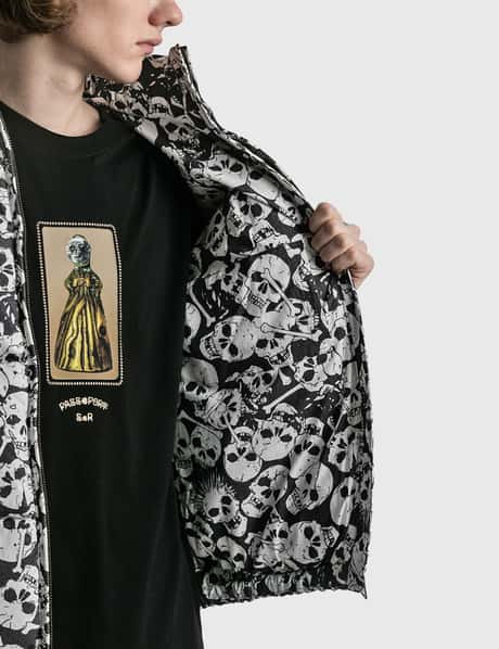 ERL - Skull Print Puffer Coat | HBX