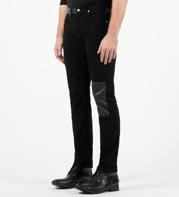 Darkest Black Recycled Skinny Jeans Placeholder Image