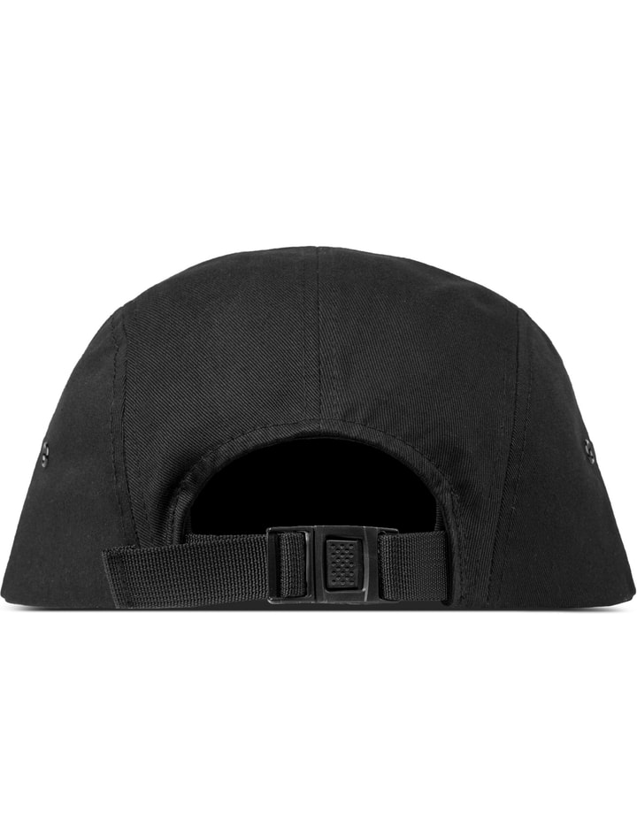 Welcome Skateboards Black Scrawl Camp Cap