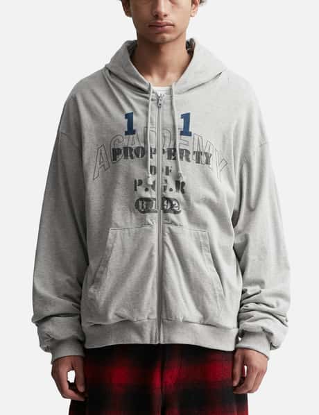 PROJECT G/R - REVERSIBLE LASER CUT ZIP HOODIE | HBX - ハイプ  